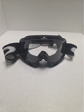 Oakley O Frame Jet Black MX Goggles, Jet Black/Clear